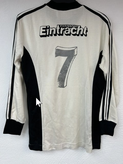 Hölzenbein Bernd Trikot, Rückseite, 1976/77