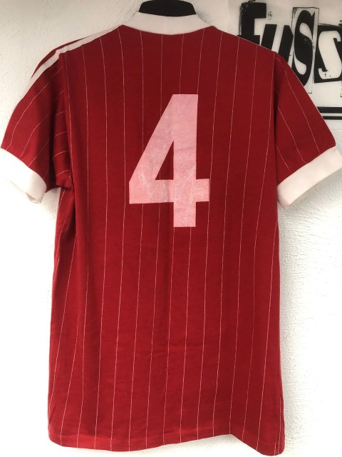 Körbel Karl-Heinz Trikot, Rückseite, 1981/82