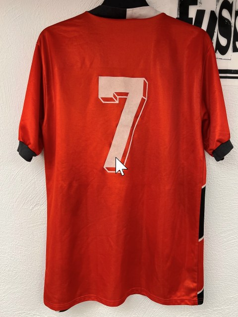 Falkenmayer Ralf Trikot, Rückseite, 1989/90