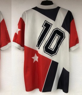 Bein Uwe Trikot, Rückseite, 1990/91