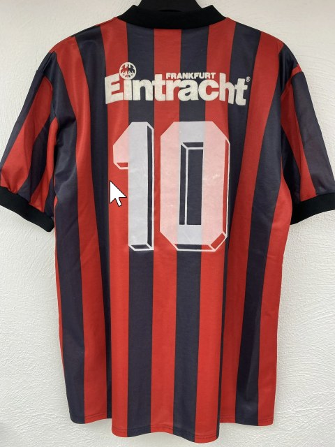 Bein Uwe Trikot, Rückseite, 1991/92