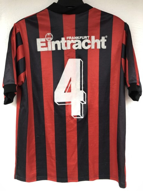 Bindewald Uwe Trikot, Rückseite, 1991/92