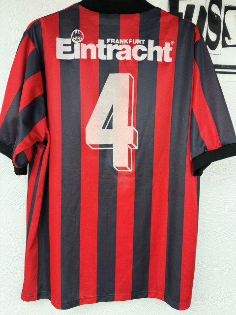 Bindewald Uwe Trikot, Rückseite, 1991/92