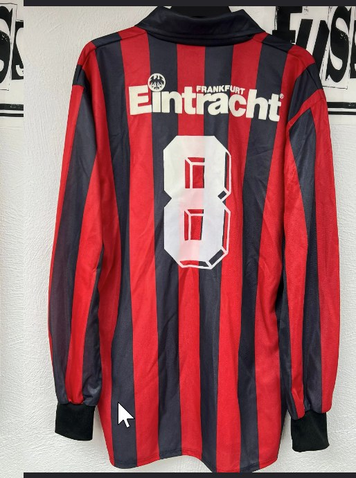 Okocha Jay Jay Trikot, Rückseite, 1992/93