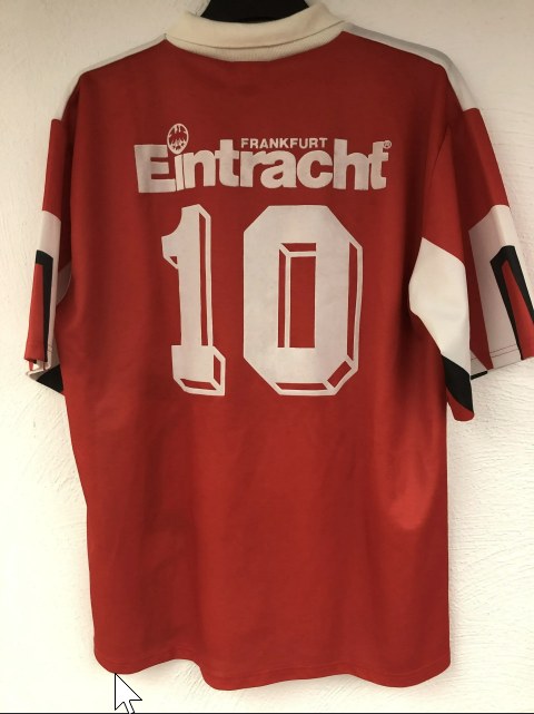 Bein Uwe Trikot, Rückseite, 1992/93