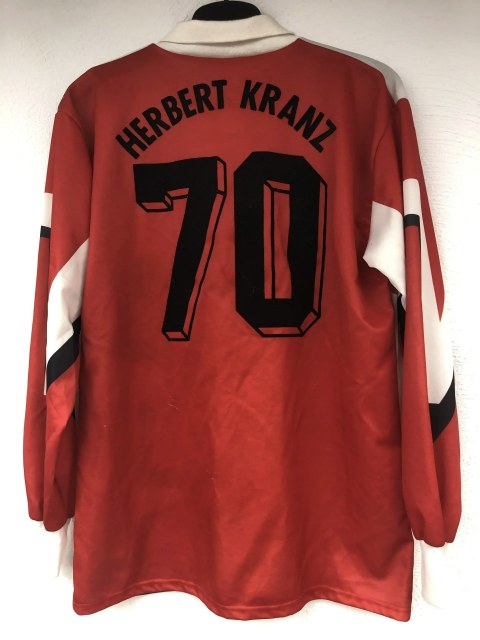 Unbekannt Trikot, Rückseite, 1992/93