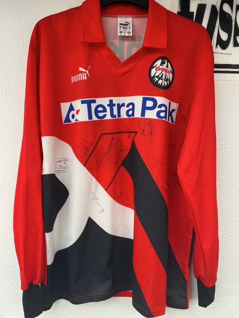 Okocha Jay-Jay Trikot, Vorderseite, 1993/94
