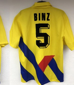 Binz Manfred Trikot, Rückseite, 1995/96