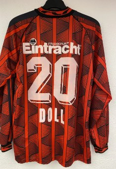 Doll Thomas Trikot, Rückseite, 1995/96