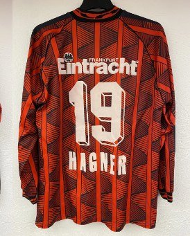 Hagner Matthias Trikot, Rückseite, 1995/96