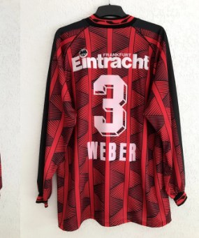 Weber Ralf Trikot, Rückseite, 1995/96