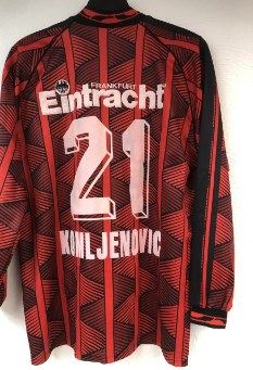 Komljenovic Slobodan Trikot, Rückseite, 1995/96
