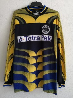 Köpke Andreas Trikot, Vorderseite, 1995/96