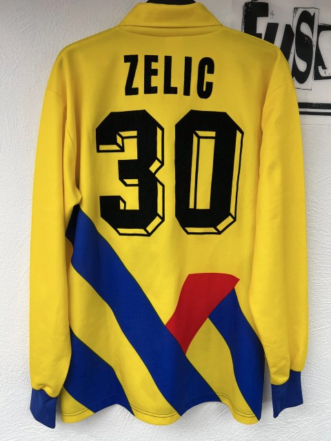 Zelic Ned Trikot, Rückseite, 1995/96