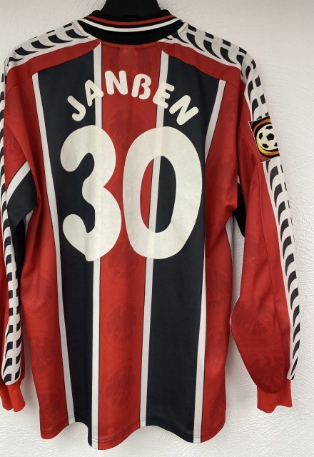 Janßen Olaf Trikot, Rückseite, 1996/97