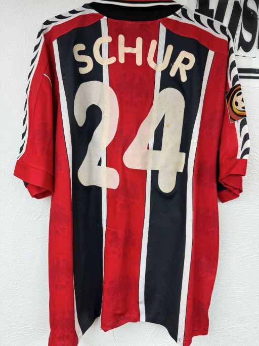 Schur Alexander Trikot, Rückseite, 1997/98