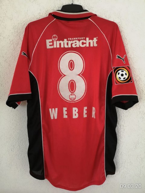 Weber Ralf Trikot, Rückseite, 1998/99