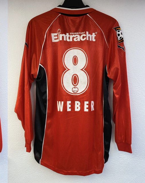 Weber Ralf Trikot, Rückseite, 1998/99