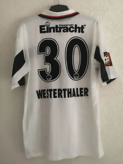 Westerthaler Christoph Trikot, Rückseite, 1998/99
