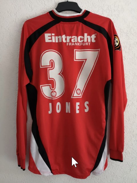 Jones Jermaine Trikot, Rückseite, 2000/01