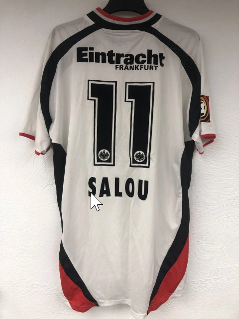 Salou Bachirou Trikot, Rückseite, 2000/01