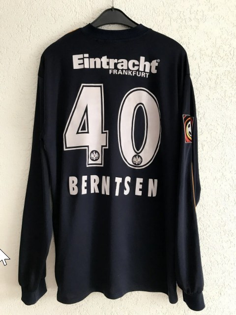 Berntsen Tommy Trikot, Rückseite, 2000/01