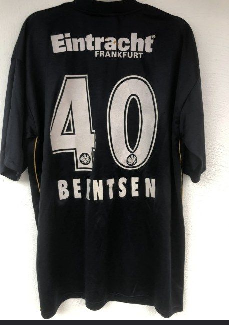 Berntsen Tommy Trikot, Rückseite, 2000/01