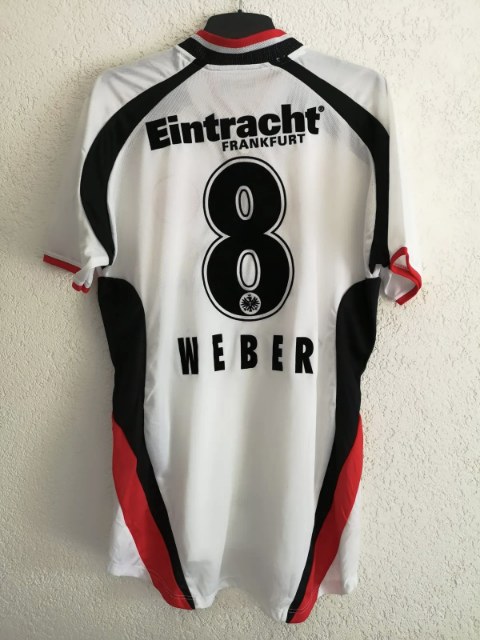 Weber Ralf Trikot, Rückseite, 2000/01
