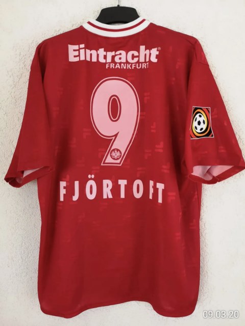 Fjörtoft Jan Aage Trikot, Rückseite, 2000/01