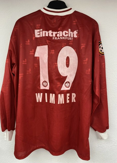 Wimmer Gerd Trikot, Rückseite, 2000/01