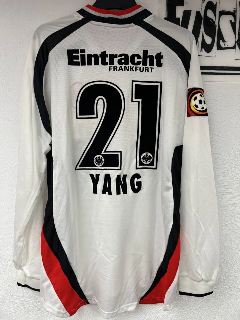 Yang Chen Trikot, Rückseite, 2000/01
