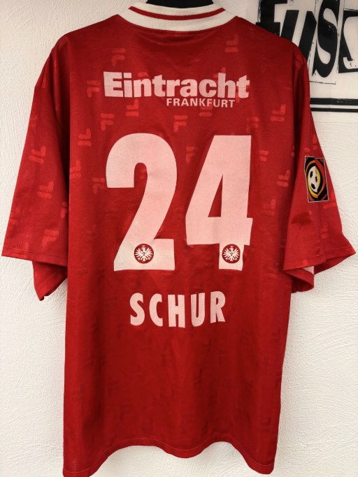 Schur Alexander Trikot, Rückseite, 2000/01