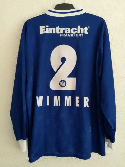 Wimmer Gerd Trikot, Rückseite, 2001/02