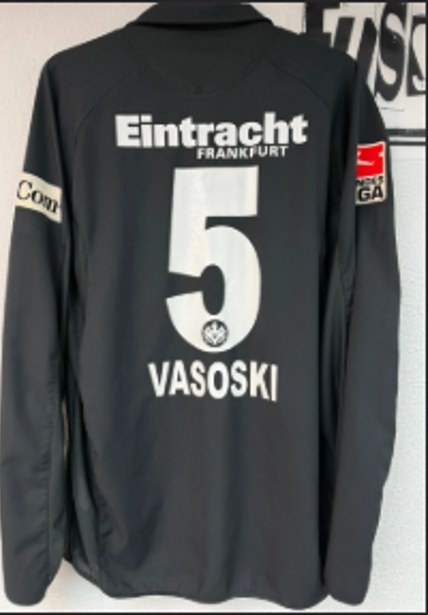 Vasoski Aleksandar Trikot, Rückseite, 2006/07