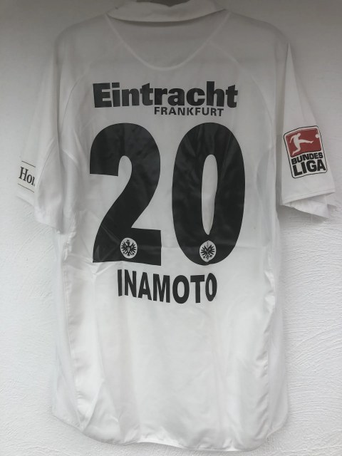 Inamoto Junichi Trikot, Rückseite, 2007/08