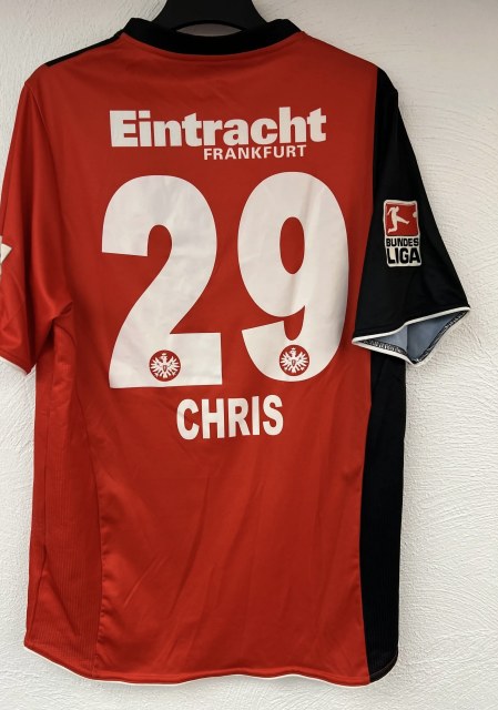 Chris Trikot, Rückseite, 2008/09