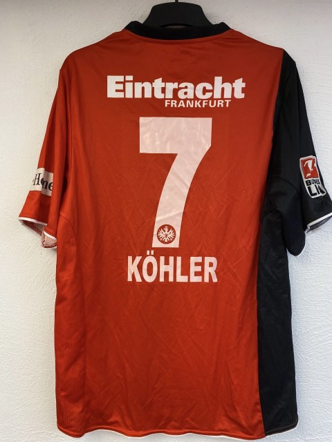 Köhler Benjamin Trikot, Rückseite, 2008/09