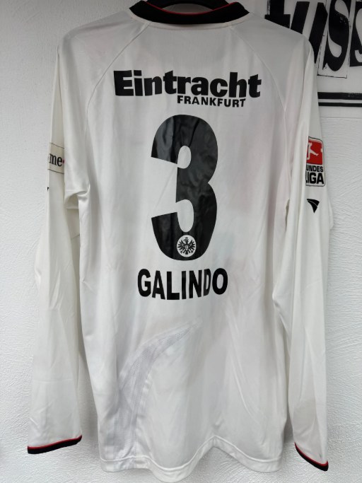 Galindo Aaron Trikot, Rückseite, 2008/09