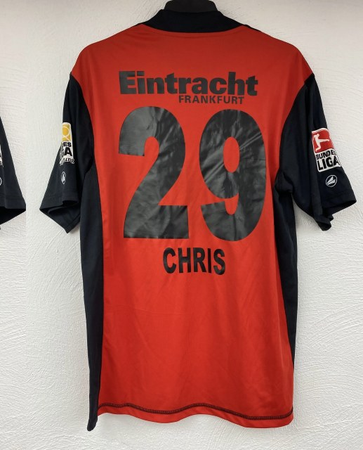 Chris Trikot, Rückseite, 2009/10