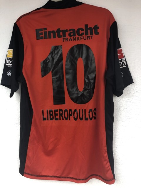 Lyberopoulos Nikolaos Trikot, Rückseite, 2009/10