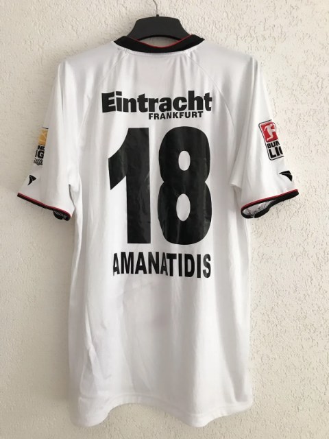 Amanatidis Ioannis Trikot, Rückseite, 2009/10