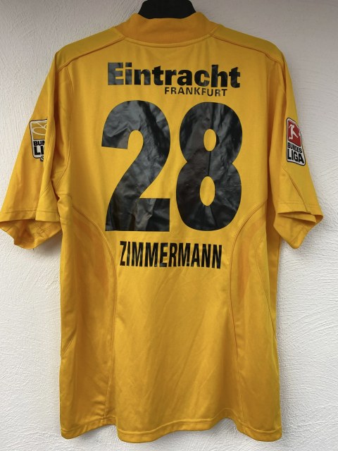 Zimmermann Jan Trikot, Rückseite, 2009/10