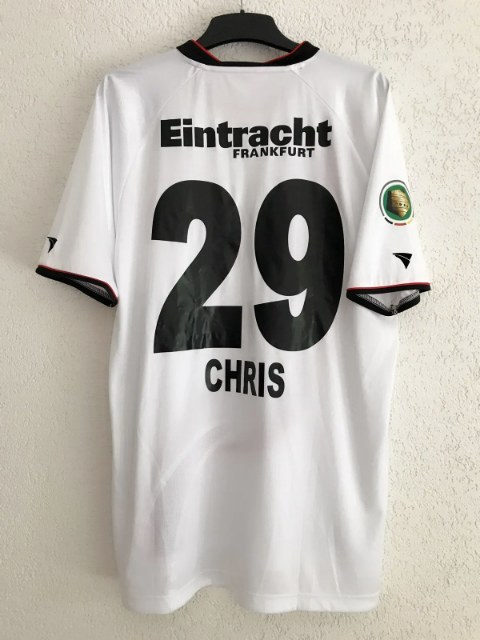 Chris Trikot, Rückseite, 2009/10