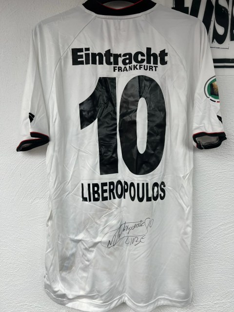 Liberopoulos Nikolaos Trikot, Rückseite, 2009/10