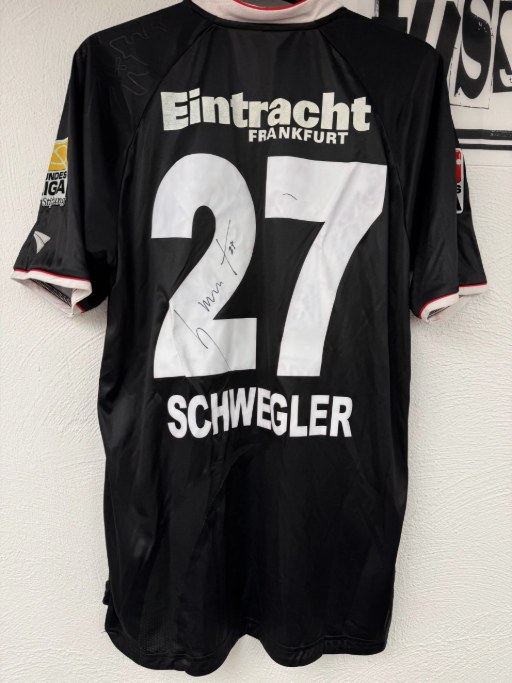 Schwegler Pirmin Trikot, Rückseite, 2009/10