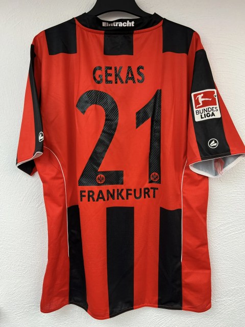 Gekas Theofanis Trikot, Rückseite, 2010/11