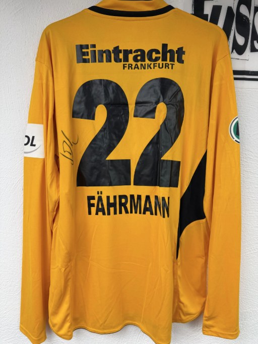 Fährmann Ralf Trikot, Rückseite, 2010/11