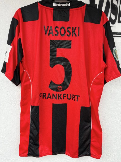 Vasoski Aleksandar Trikot, Rückseite, 2010/11