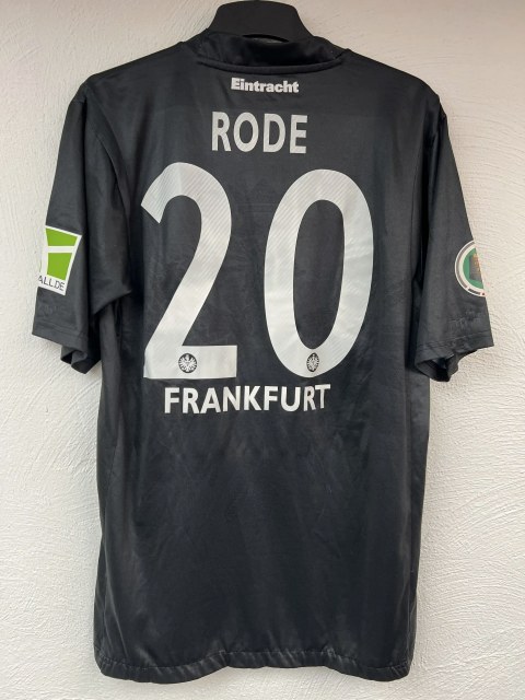 Rode Sebastian Trikot, Rückseite, 2011/12