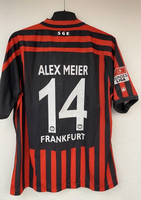 Meier Alex Trikot, Rückseite, 2012/13
